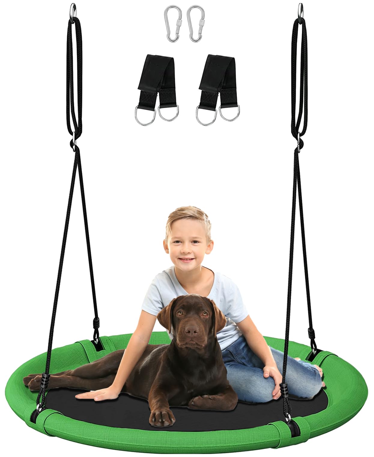 Saucer Tree Swing Set for All Ages